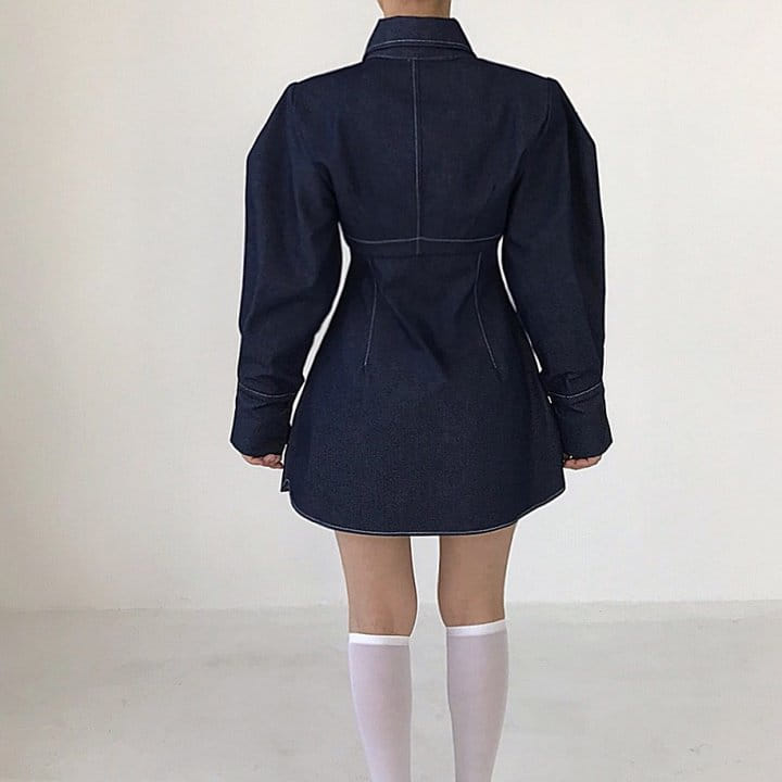 Twomoon - Korean Women Fashion - #momslook - Tween Shoulder Ribbon Sweatshirt - 3