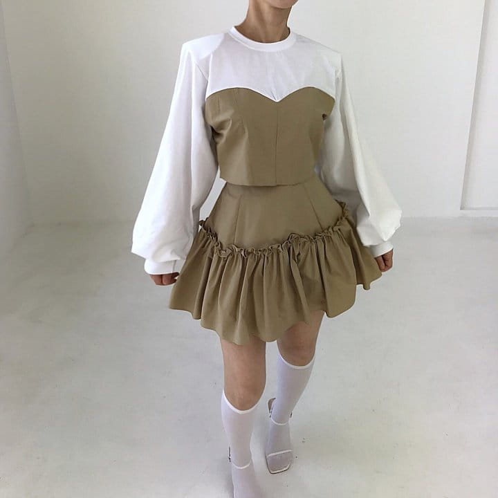 Twomoon - Korean Women Fashion - #momslook - Sia Bustier - 5