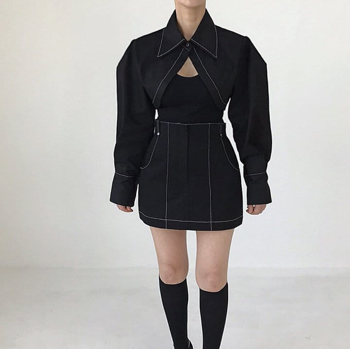 Twomoon - Korean Women Fashion - #womensfashion - Fiona Bolero Jacket - 11