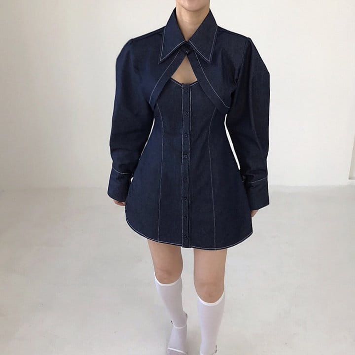 Twomoon - Korean Women Fashion - #womensfashion - Fiona Bolero Jacket - 5