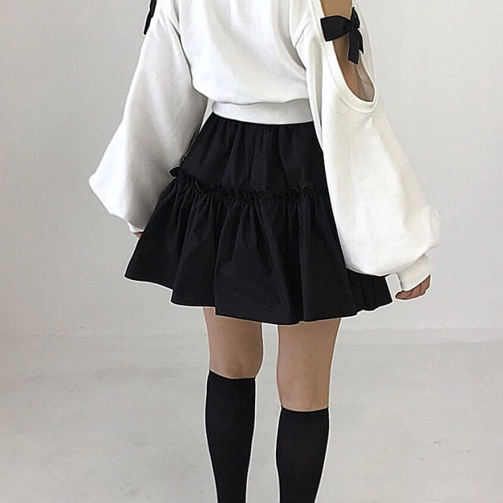 Twomoon - Korean Women Fashion - #womensfashion - Sia Shirring Skirt - 3