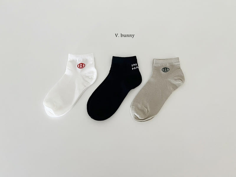 V Bunny - Korean Children Fashion - #Kfashion4kids - Bibi Socks Set - 2