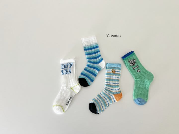 V Bunny - Korean Children Fashion - #Kfashion4kids - Snail Socks Set - 8