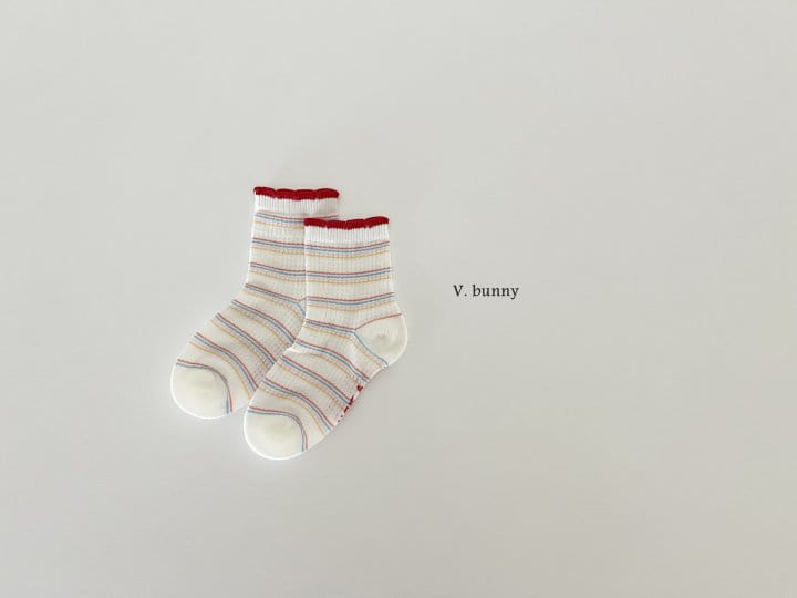 V Bunny - Korean Children Fashion - #Kfashion4kids - Simple Socks Set - 7