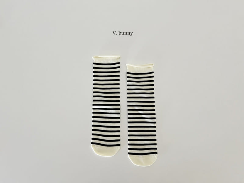 V Bunny - Korean Children Fashion - #childofig - Roller Socks Set - 3