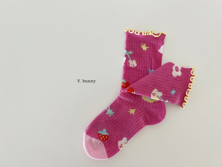 V Bunny - Korean Children Fashion - #childofig - Yomi Socks Set - 3