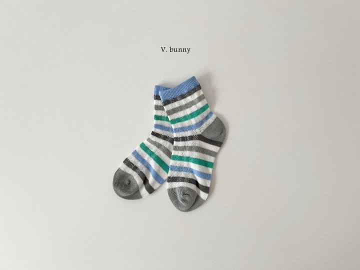V Bunny - Korean Children Fashion - #childofig - Gook Luck Socks Set - 8