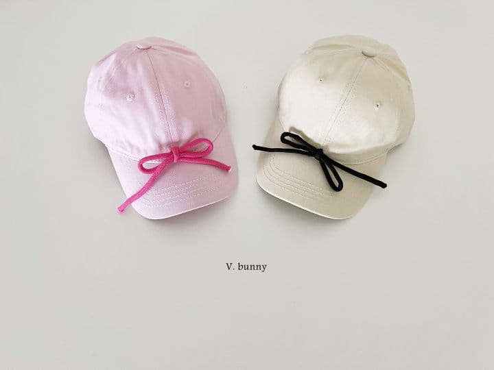 V Bunny - Korean Children Fashion - #childofig - Ribbon Cap - 2