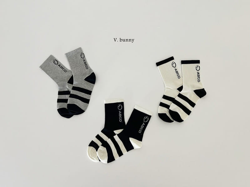 V Bunny - Korean Children Fashion - #childrensboutique - Ace Socks Set