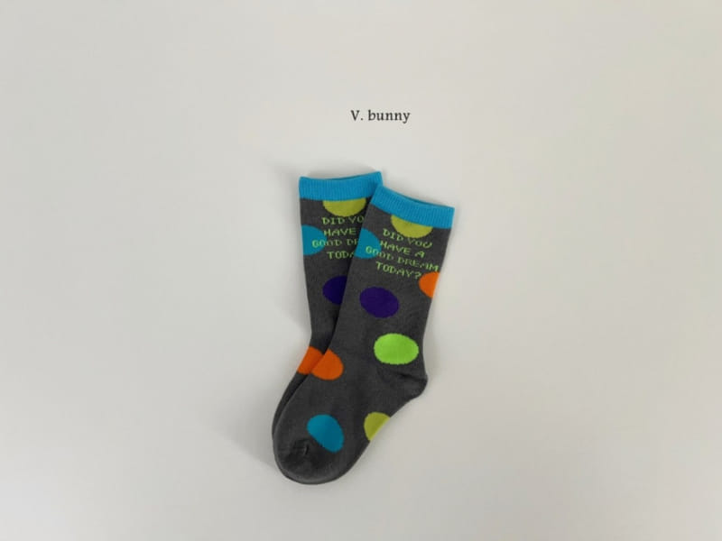 V Bunny - Korean Children Fashion - #designkidswear - Apple Socks Set - 5