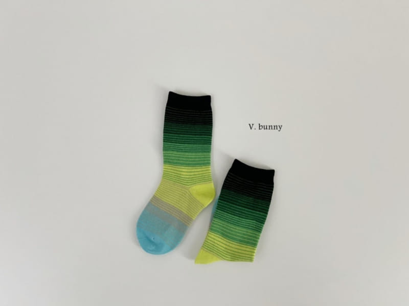 V Bunny - Korean Children Fashion - #discoveringself - Apple Socks Set - 6
