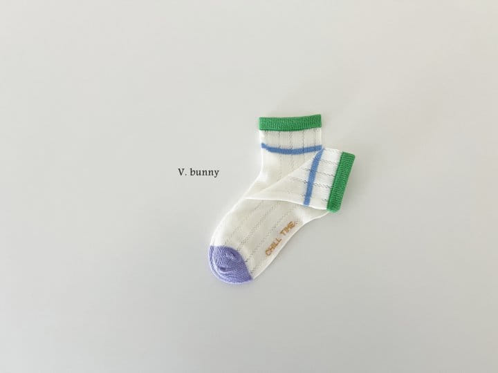 V Bunny - Korean Children Fashion - #discoveringself - It's Socks Set - 5