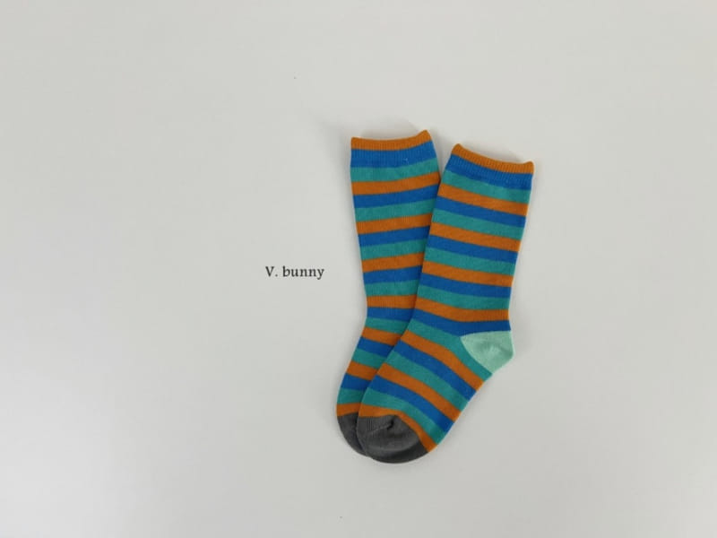 V Bunny - Korean Children Fashion - #fashionkids - Apple Socks Set - 7