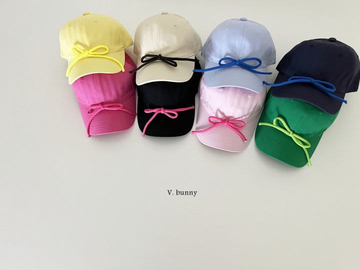 V Bunny - Korean Children Fashion - #fashionkids - Ribbon Cap - 6