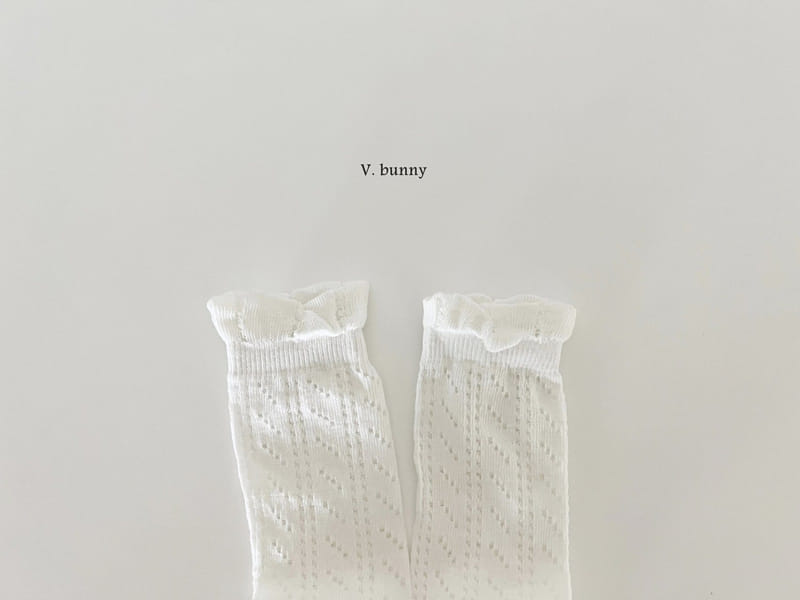 V Bunny - Korean Children Fashion - #kidsshorts - Flower Line Socks Set - 6