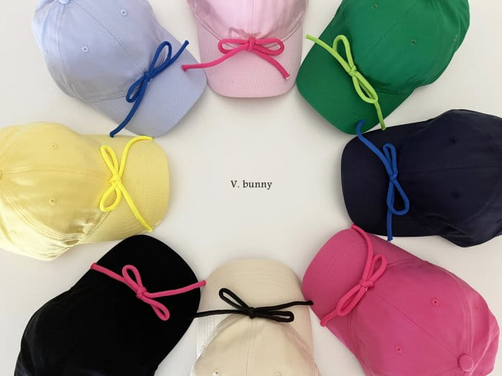 V Bunny - Korean Children Fashion - #kidsshorts - Ribbon Cap - 7