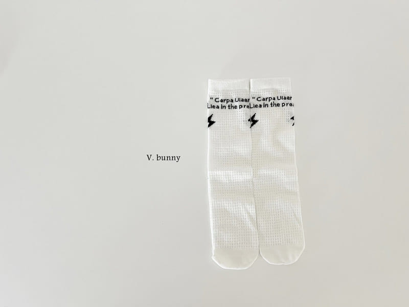 V Bunny - Korean Children Fashion - #minifashionista - Thunderbolt Socks Set - 2