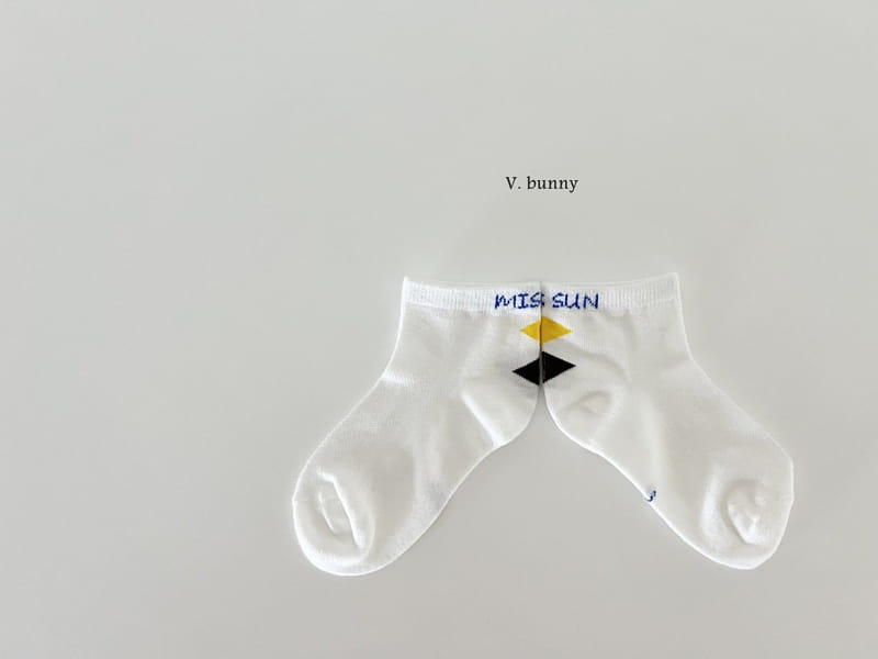 V Bunny - Korean Children Fashion - #stylishchildhood - Midan Socks Set - 5