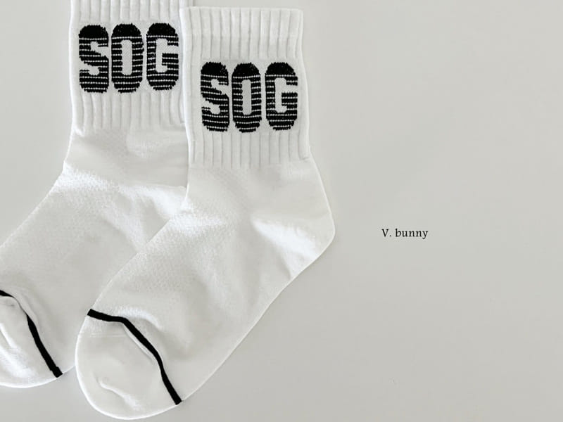V Bunny - Korean Children Fashion - #stylishchildhood - Lightning Socks Set - 3