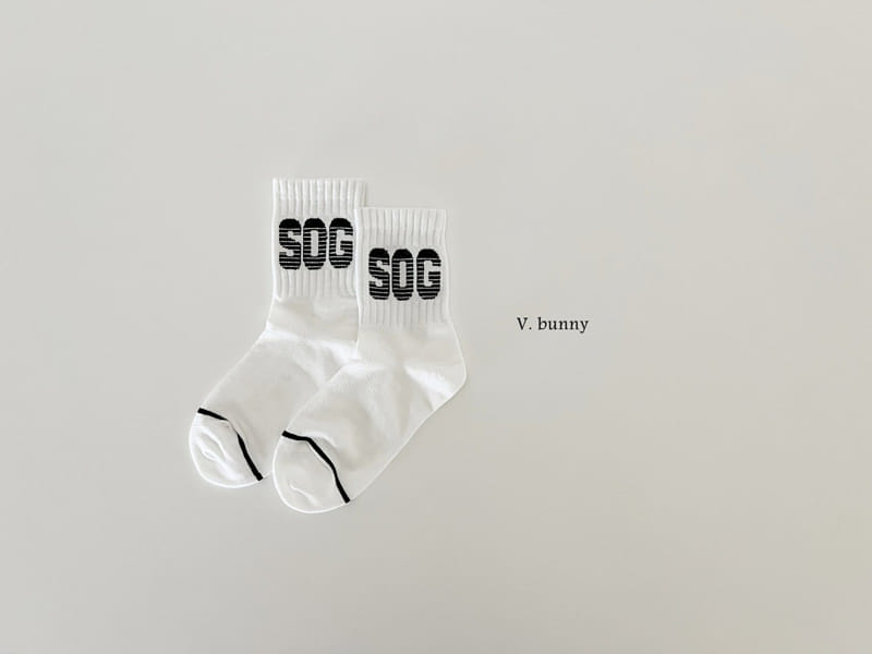 V Bunny - Korean Children Fashion - #toddlerclothing - Lightning Socks Set - 2
