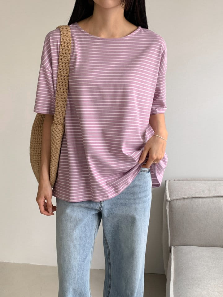 Vanillaspoon - Korean Women Fashion - #momslook - Latte Tee - 3