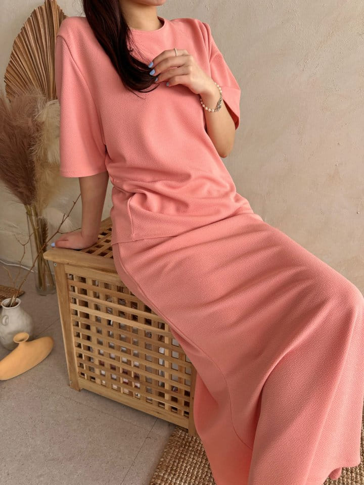 Vanillaspoon - Korean Women Fashion - #pursuepretty - Darling Skirt Top Bottom Set - 5