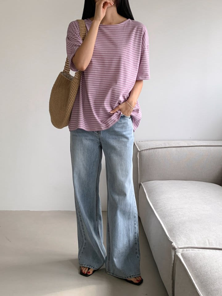 Vanillaspoon - Korean Women Fashion - #momslook - Latte Tee - 4