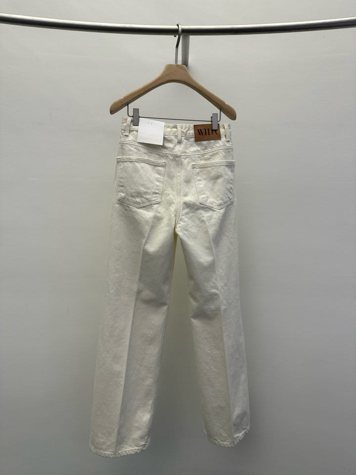 Wida - Korean Women Fashion - #momslook - C Straight Pants - 2