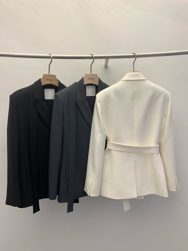 Wida - Korean Women Fashion - #restrostyle - Mack Double Slime Jacket - 2