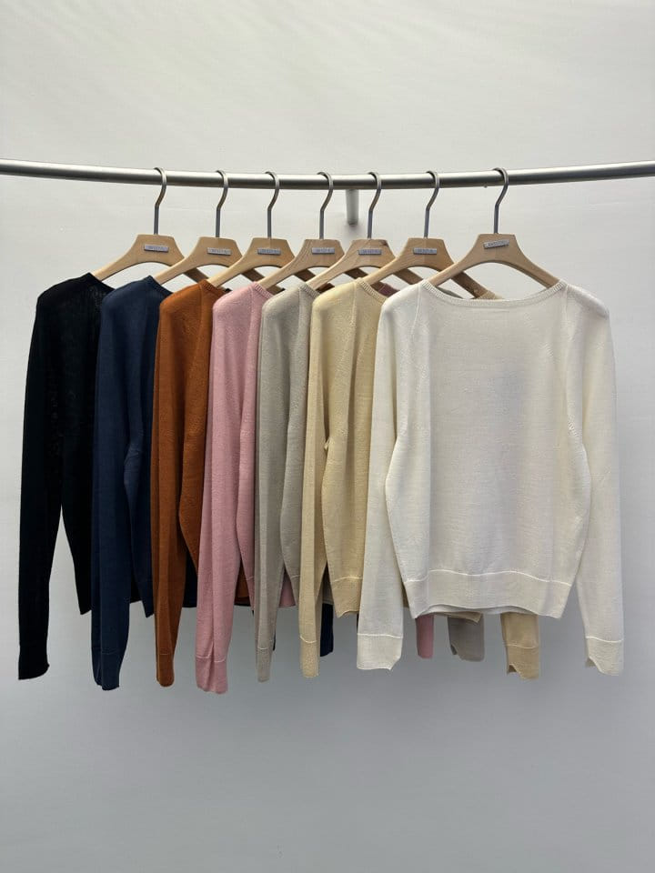 Wida - Korean Women Fashion - #thelittlethings - Hogla Bay Round Knit - 2
