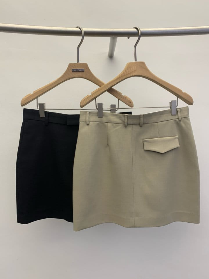 Wida - Korean Women Fashion - #vintagekidsstyle - Bright Mini Skirt - 2