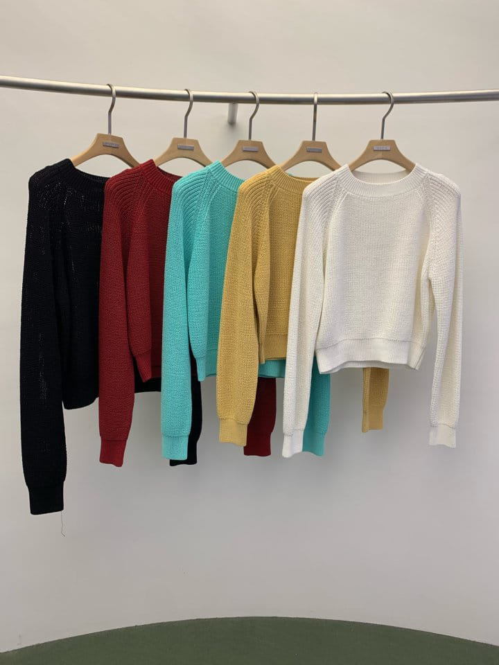 Wida - Korean Women Fashion - #womensfashion - Mate Round Knit