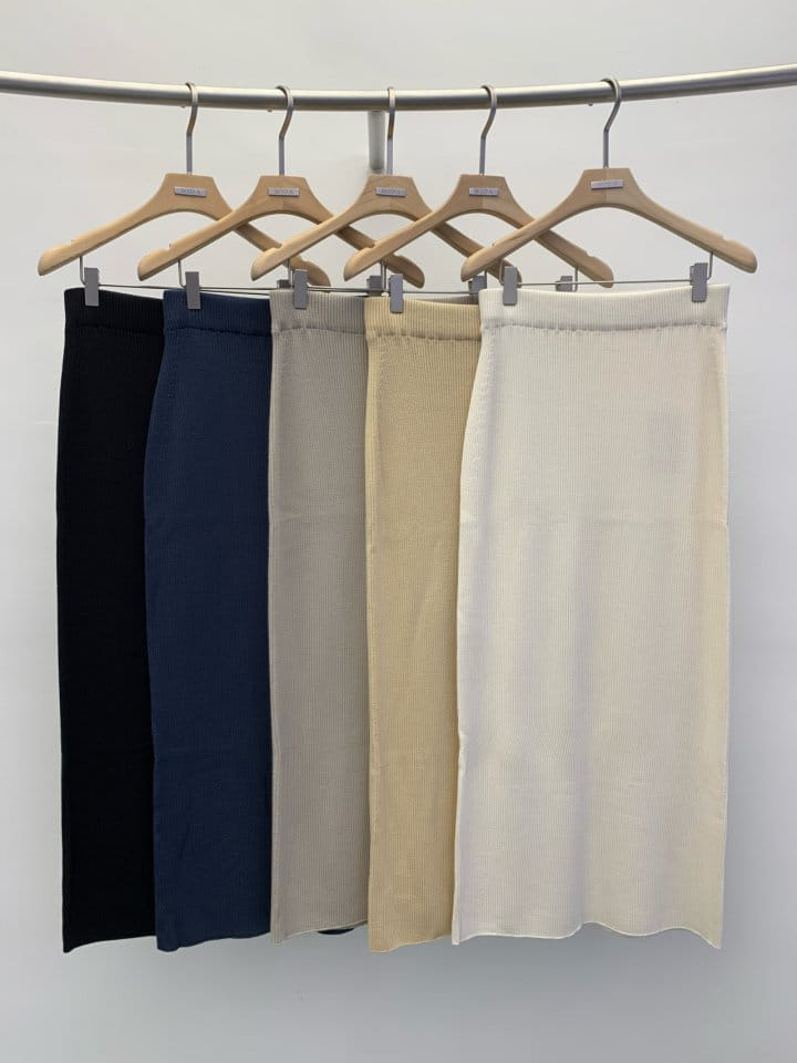 Wida - Korean Women Fashion - #womensfashion - Hogla Rib Skirt - 2