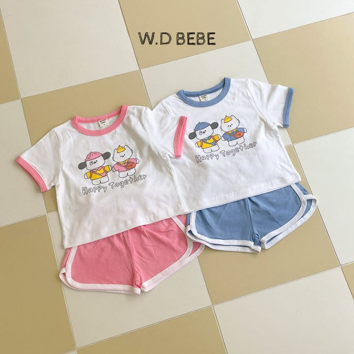 Woodie - Korean Baby Fashion - #babylifestyle - Kinder Top Bottom Set