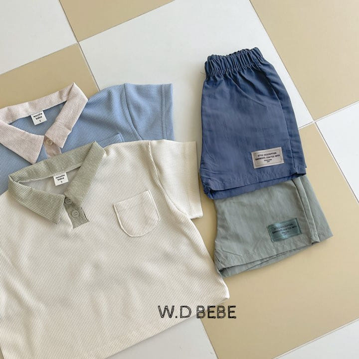 Woodie - Korean Baby Fashion - #babyoutfit - Eiffel Top Bottom Set - 2