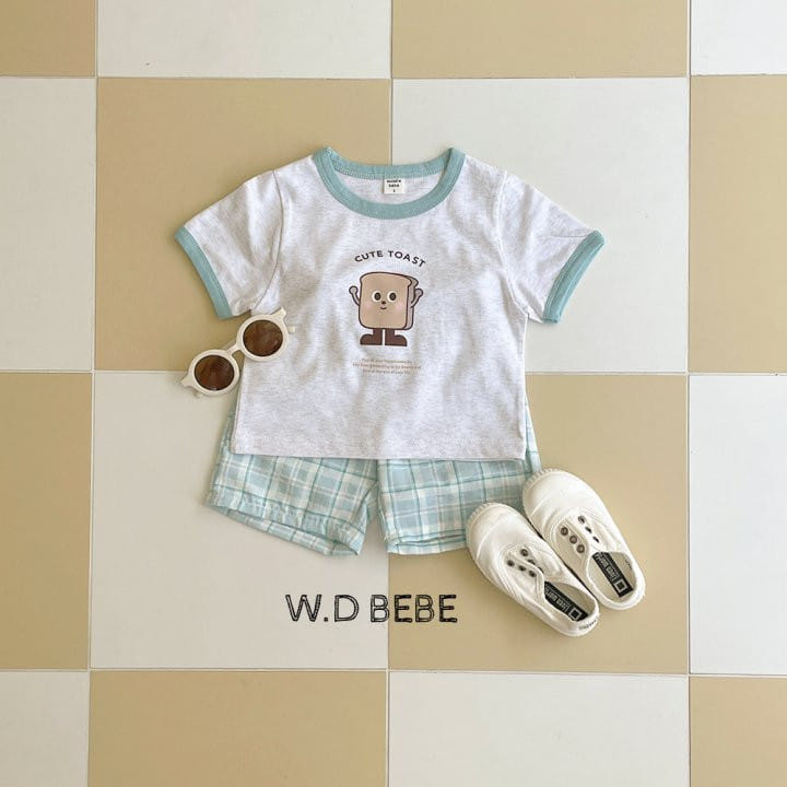 Woodie - Korean Baby Fashion - #babyoutfit - Bread Top Bottom Set - 8