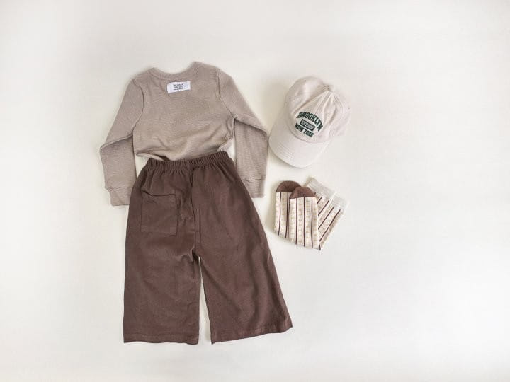 Yerooyena - Korean Children Fashion - #childofig - Rib Slop Banding Tee - 11