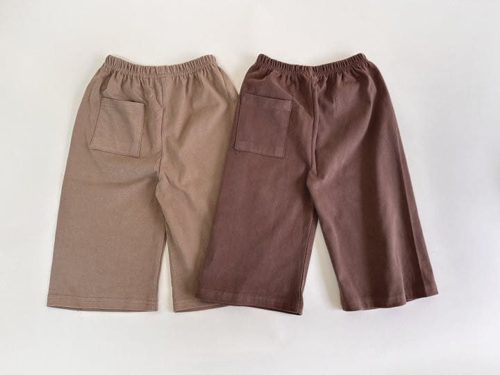 Yerooyena - Korean Children Fashion - #discoveringself - Wide Capri Pants - 3