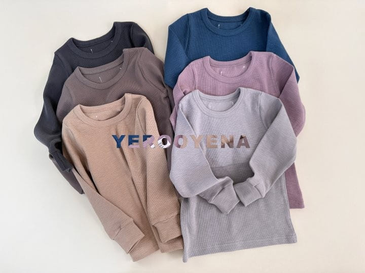 Yerooyena - Korean Children Fashion - #fashionkids - Rib Slop Banding Tee