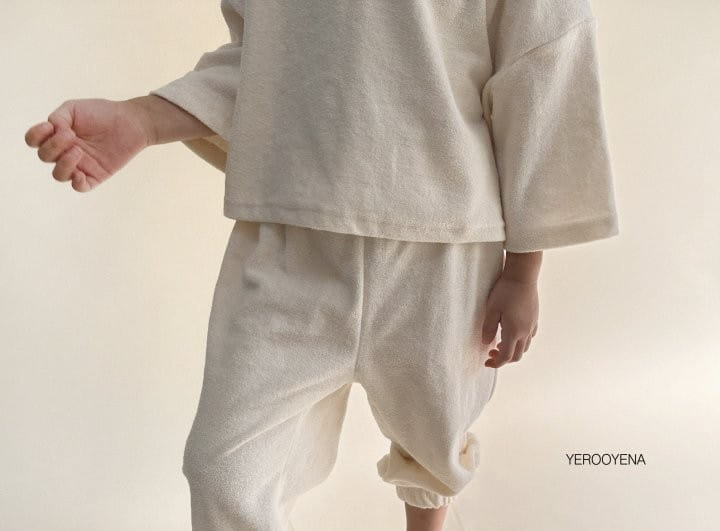 Yerooyena - Korean Children Fashion - #fashionkids - Terry Top Bottom Set - 9
