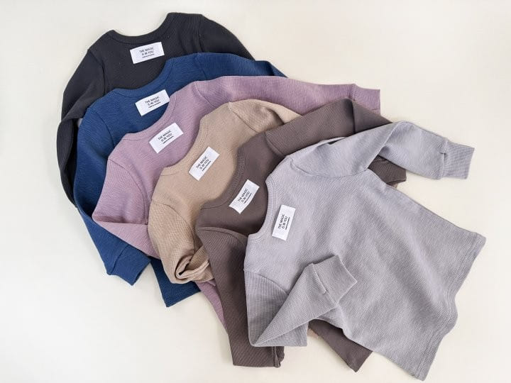 Yerooyena - Korean Children Fashion - #kidsshorts - Rib Slop Banding Tee - 2