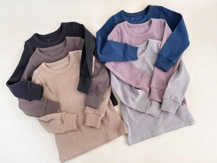 Yerooyena - Korean Children Fashion - #littlefashionista - Rib Slop Banding Tee - 6