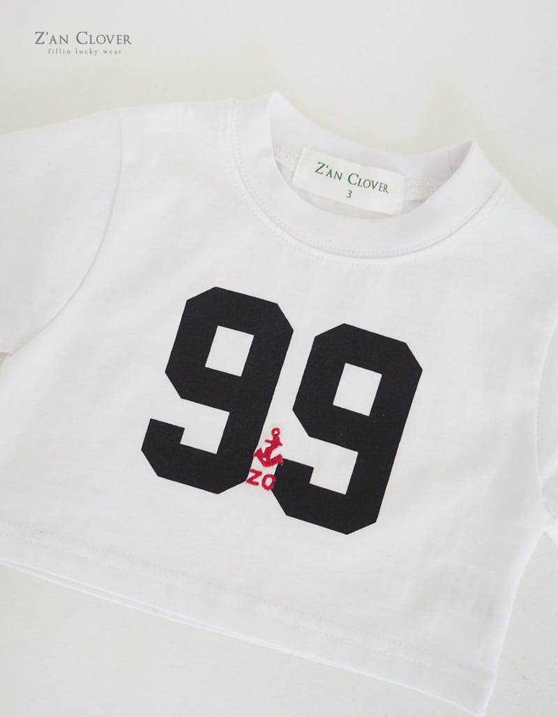 Zan Clover - Korean Children Fashion - #kidzfashiontrend - 99 Short Tee - 4