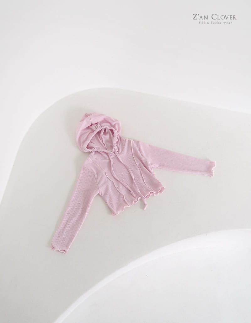 Zan Clover - Korean Children Fashion - #Kfashion4kids - Wave Short Hoody - 3