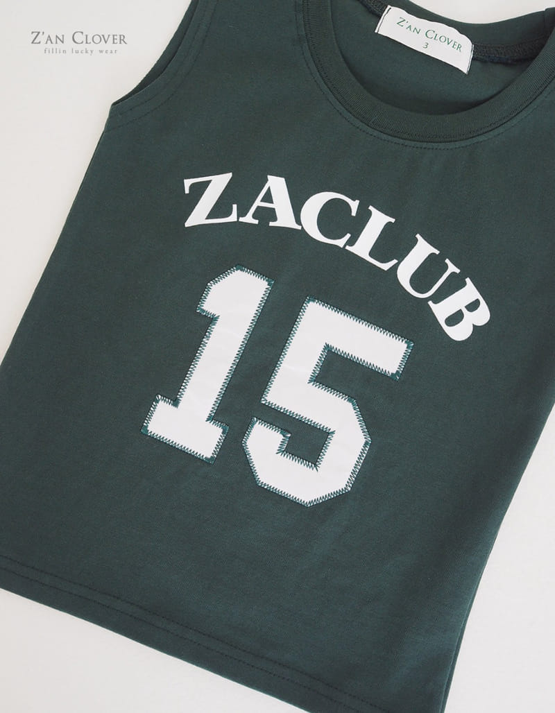 Zan Clover - Korean Children Fashion - #stylishchildhood - 15 Patch Sleeveless Tee - 4