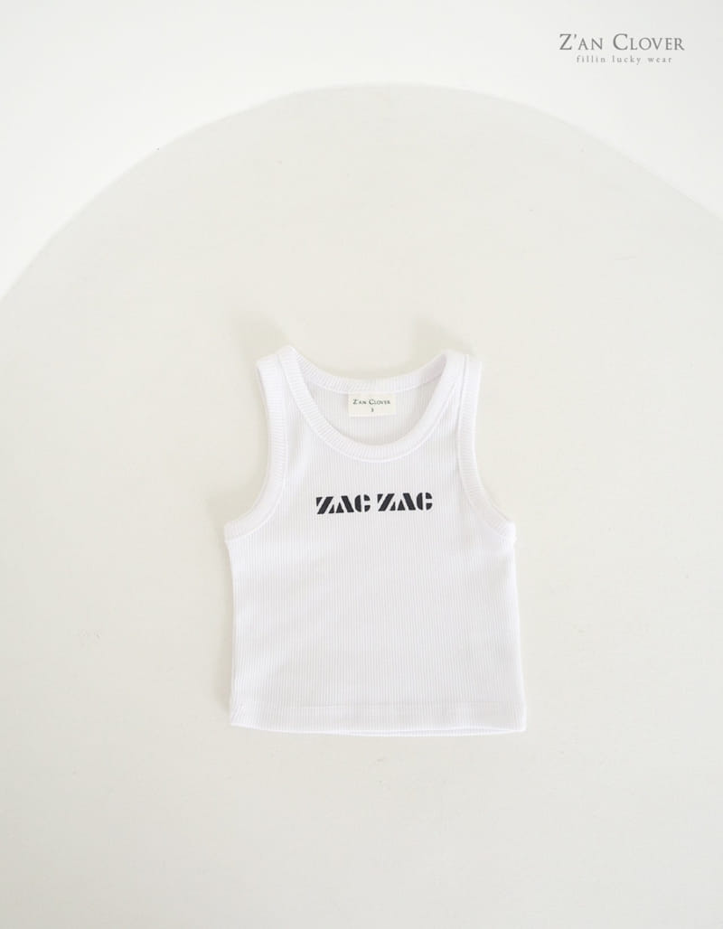 Zan Clover - Korean Children Fashion - #childofig - Zac Rib Sleeveless Tee - 3