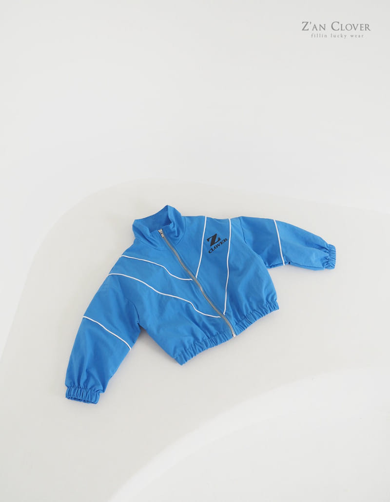 Zan Clover - Korean Children Fashion - #childrensboutique - Piping Wind Breaker - 8