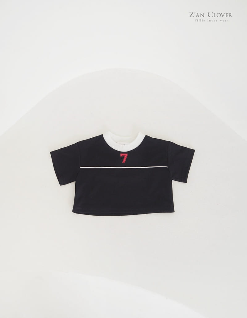 Zan Clover - Korean Children Fashion - #childrensboutique - Seven Crop Tee - 6