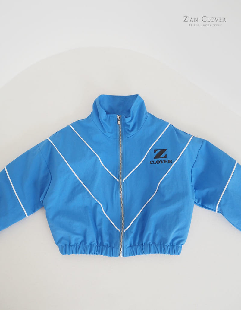Zan Clover - Korean Children Fashion - #designkidswear - Piping Wind Breaker - 9