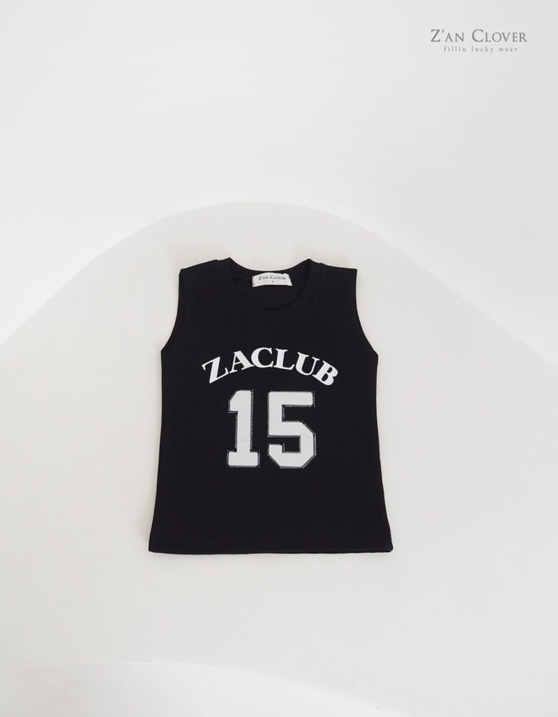 Zan Clover - Korean Children Fashion - #designkidswear - 15 Patch Sleeveless Tee - 6